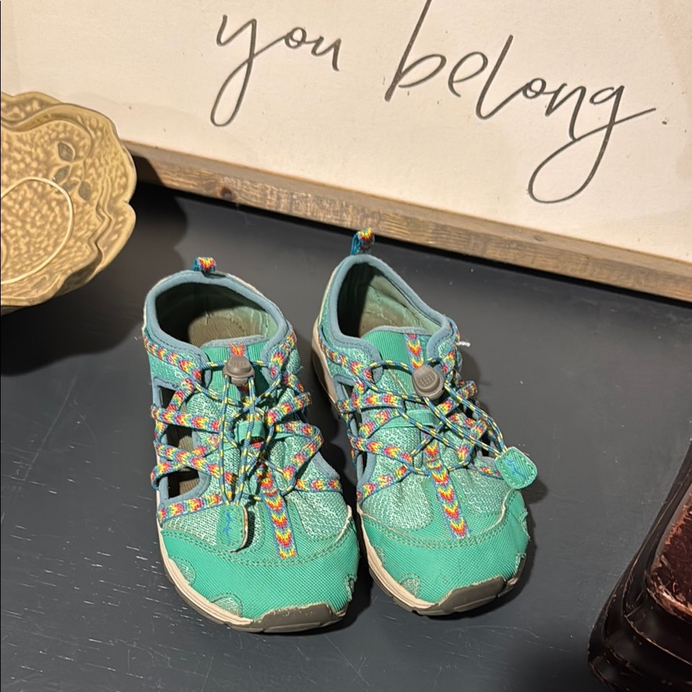 Chaco Kids' Teal Adventure Shoes
